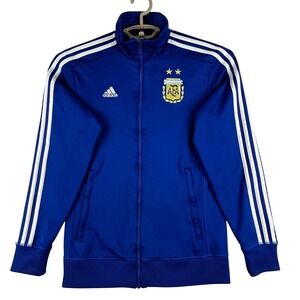 Adidas Argentina AFA Track Jacket Blue 100 Years Soccer Mens Small